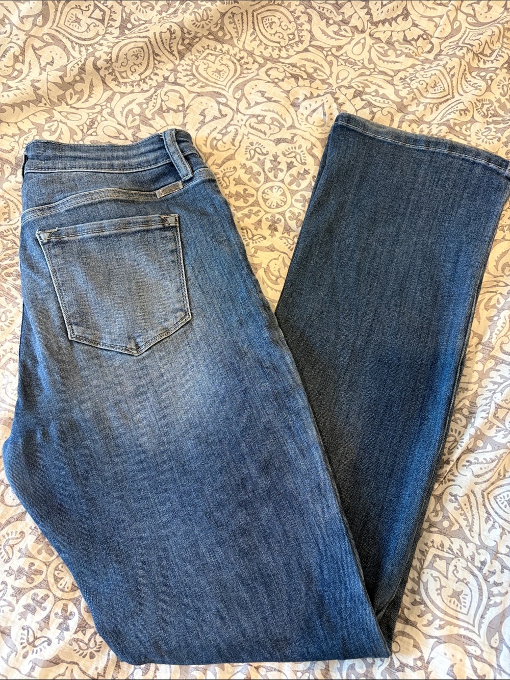 Classic Women's Blue Denim Jeans - Comfortable Everyday Fit